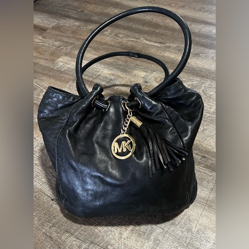 Michael Kors ring handle tote
